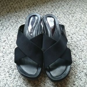 Black Dansko Wedges